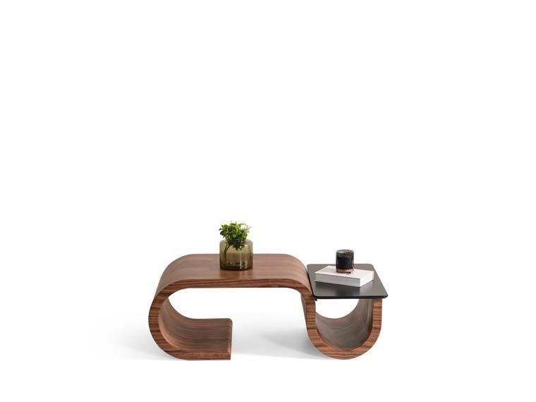 112 Ceviz Ahşap Orta Sehpa Özel Tasarım