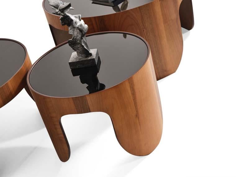 113 3'lü Ceviz Orta Sehpa Seti 