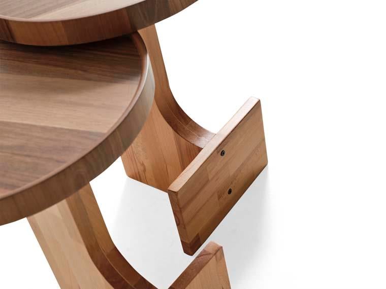 127 Ahşap 2'lİ Zigon Sehpa Seti