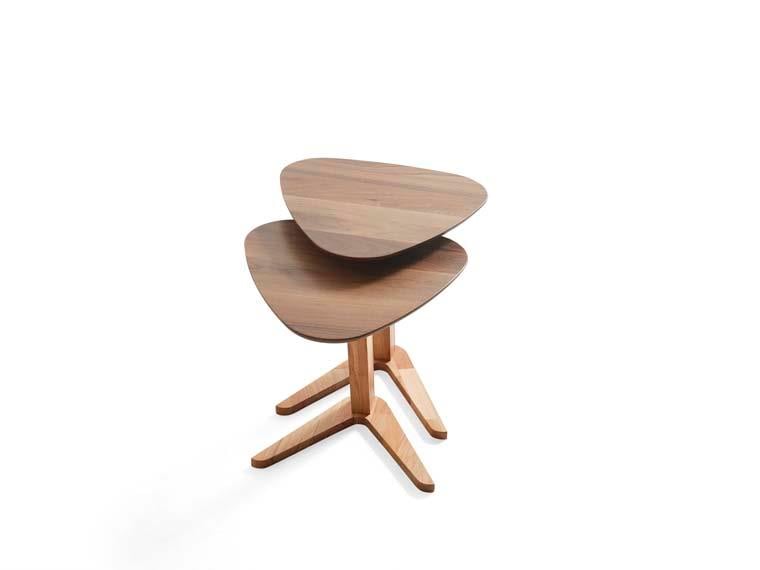 128 Ahşap 2'l1 Zigon Sehpa Seti