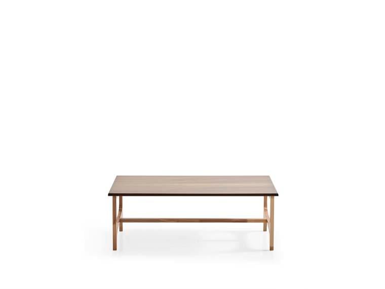 218 Orta Sehpa Doğal Ahşap Gövde Ahşap Ayaklı