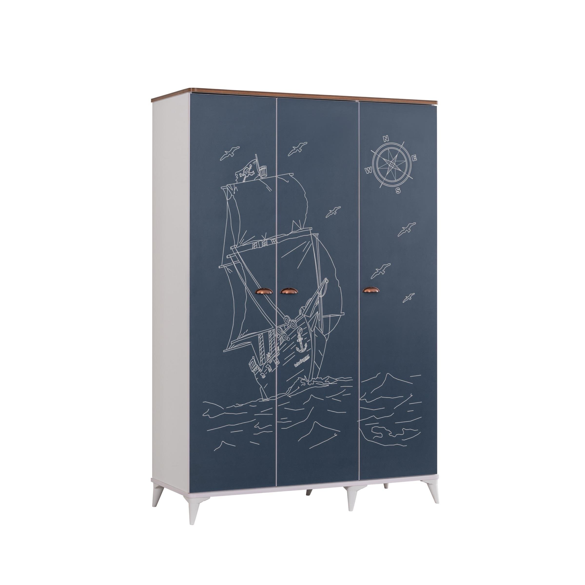 Atlantis Genç Odası 3 Kapılı Dolap