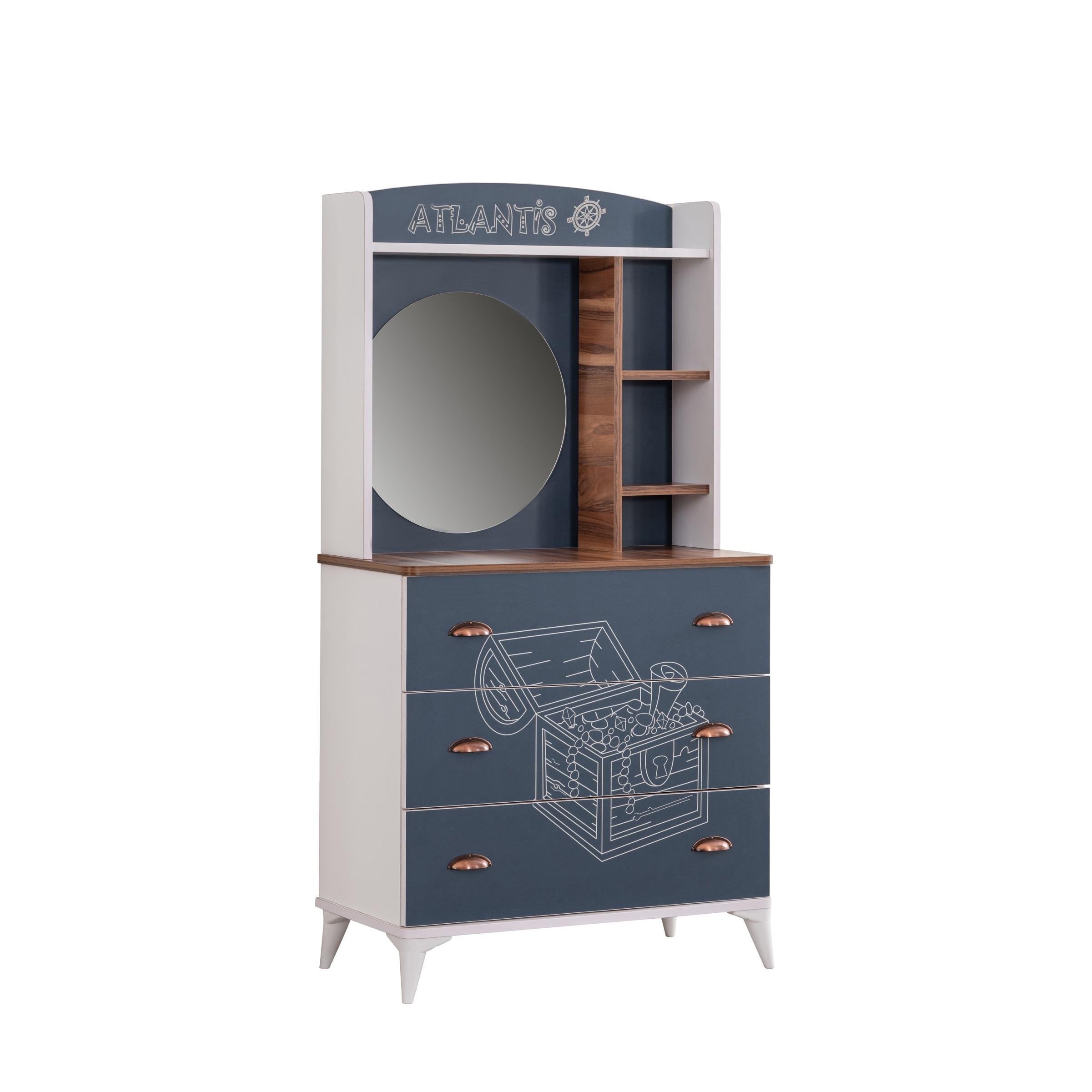 Atlantis Genç Odası 3 Kapılı Dolap