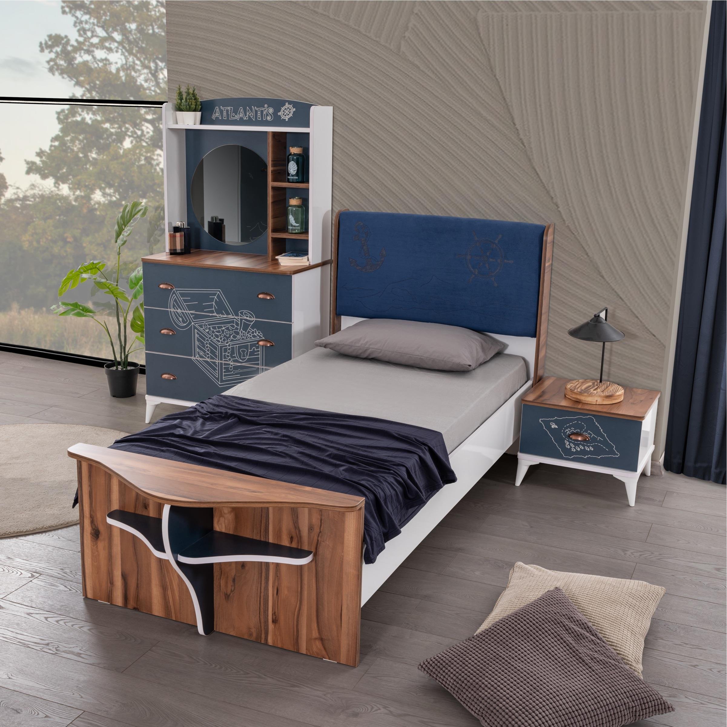 Atlantis Genç Odası 3 Kapılı Dolap