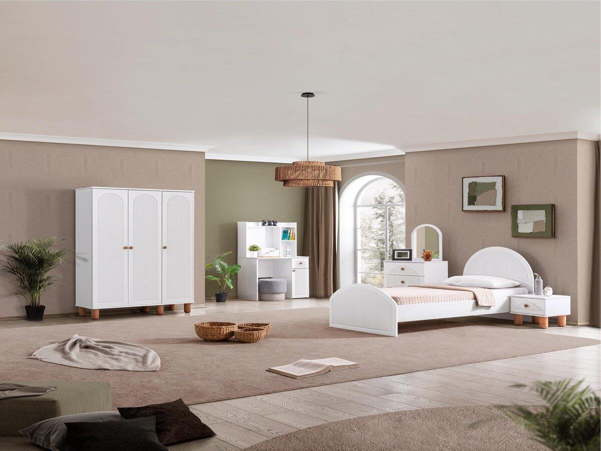 Bohem Genç Odası 3 Kapılı Dolap 