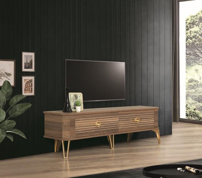 Clas Ceviz Çekmeceli Tv Ünitesi