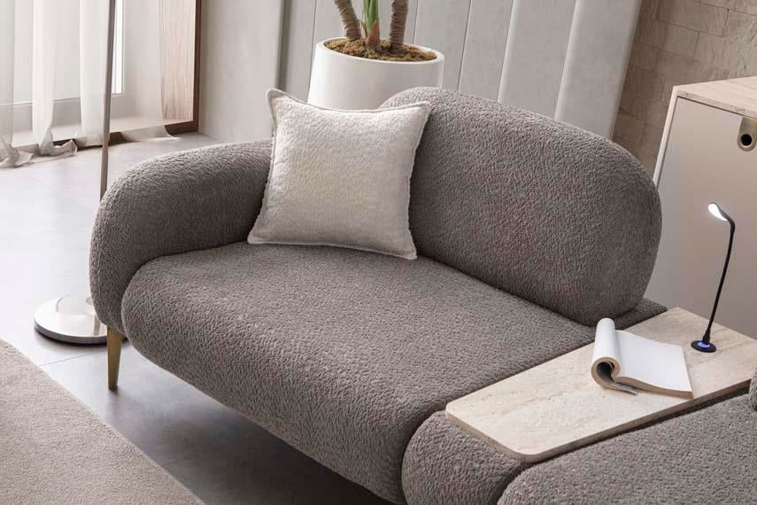 Cupra Ahşap Iskeletli Yataklı Koltuk Takımı