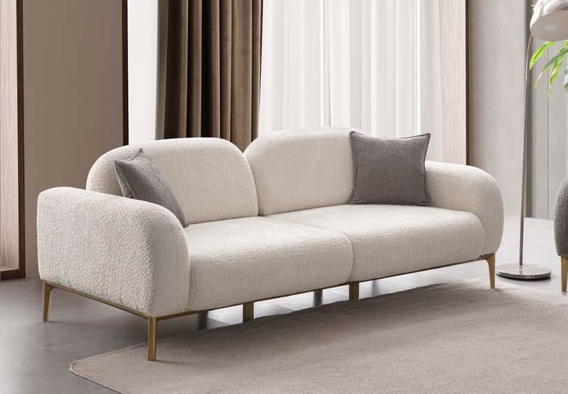 Cupra Ahşap Iskeletli Yataklı Koltuk Takımı