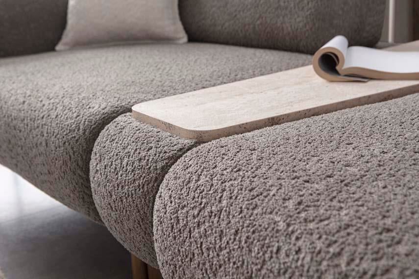 Cupra Ahşap Iskeletli Yataklı Koltuk Takımı