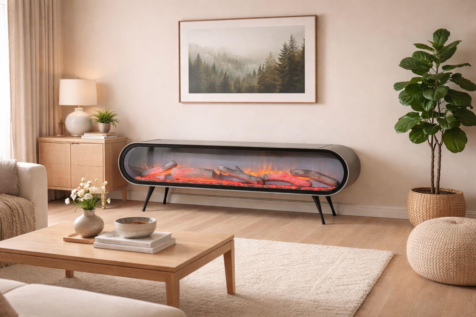 Duo 180 cm Mdf Antrasit Bluetooth Özellikli Tv Ünitesi&Sehpası