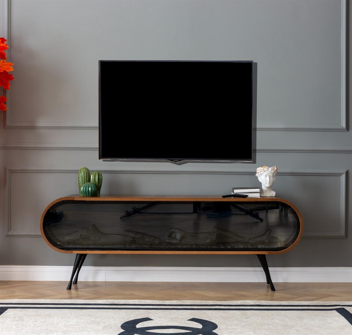 DUO Şömineli Tv Ünitesi 