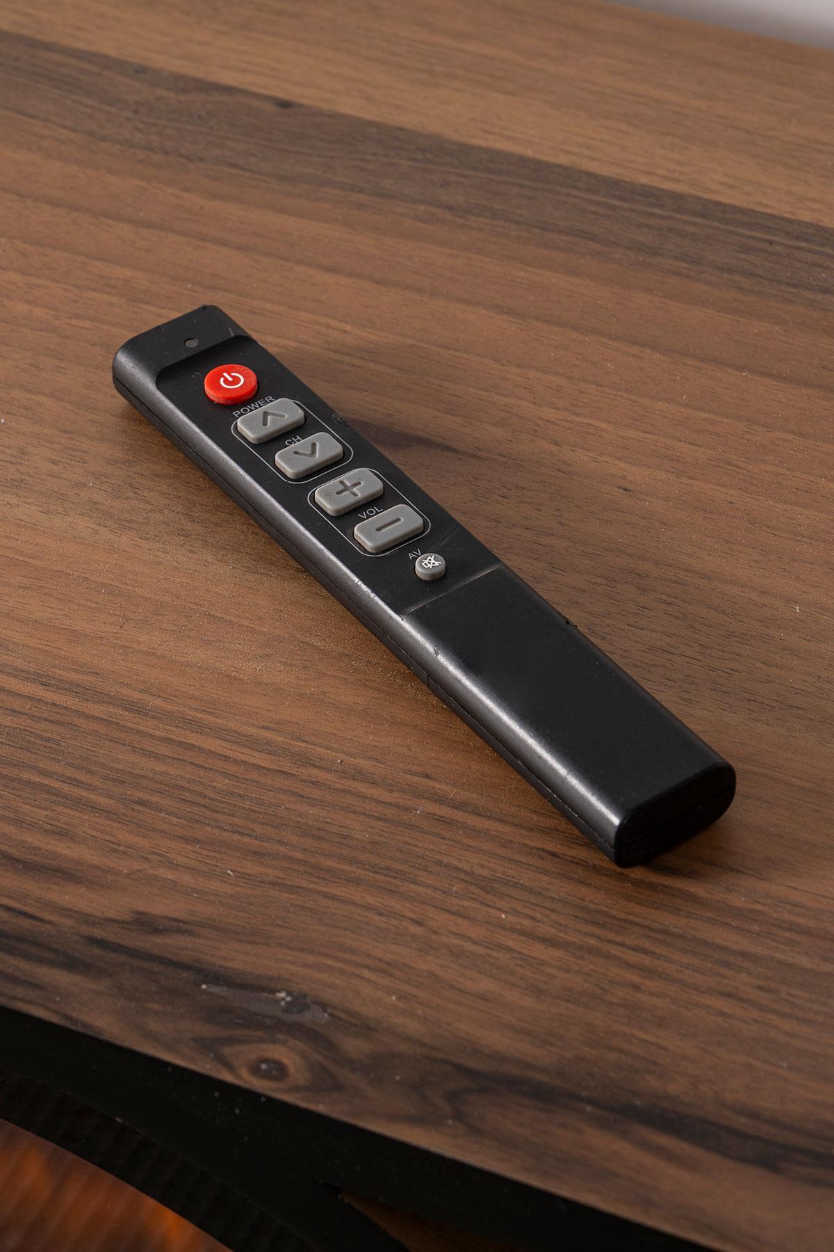 Duo V2 Şömineli Tv Ünitesi Ceviz