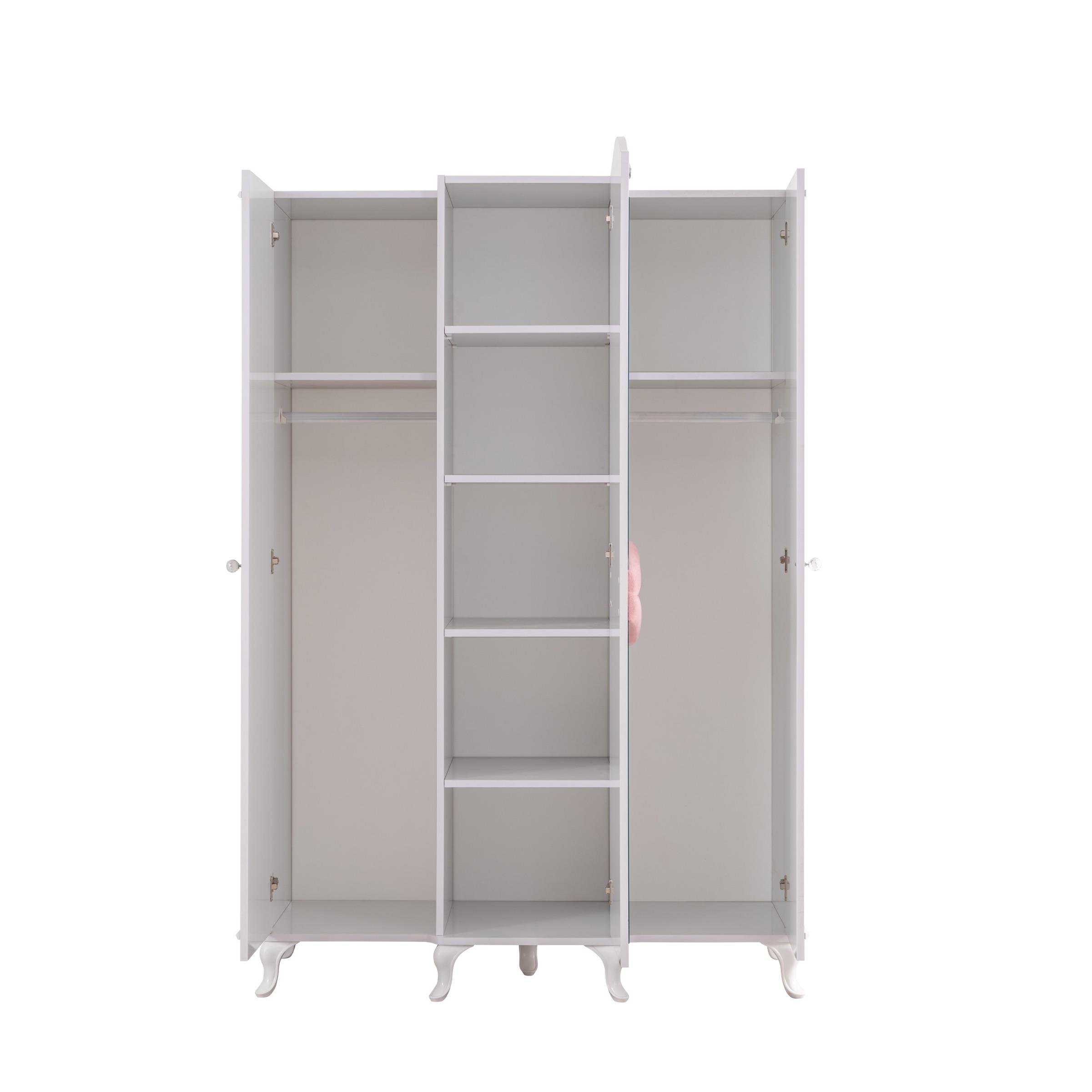 İnci Genç Odası 3 Kapılı Dolap