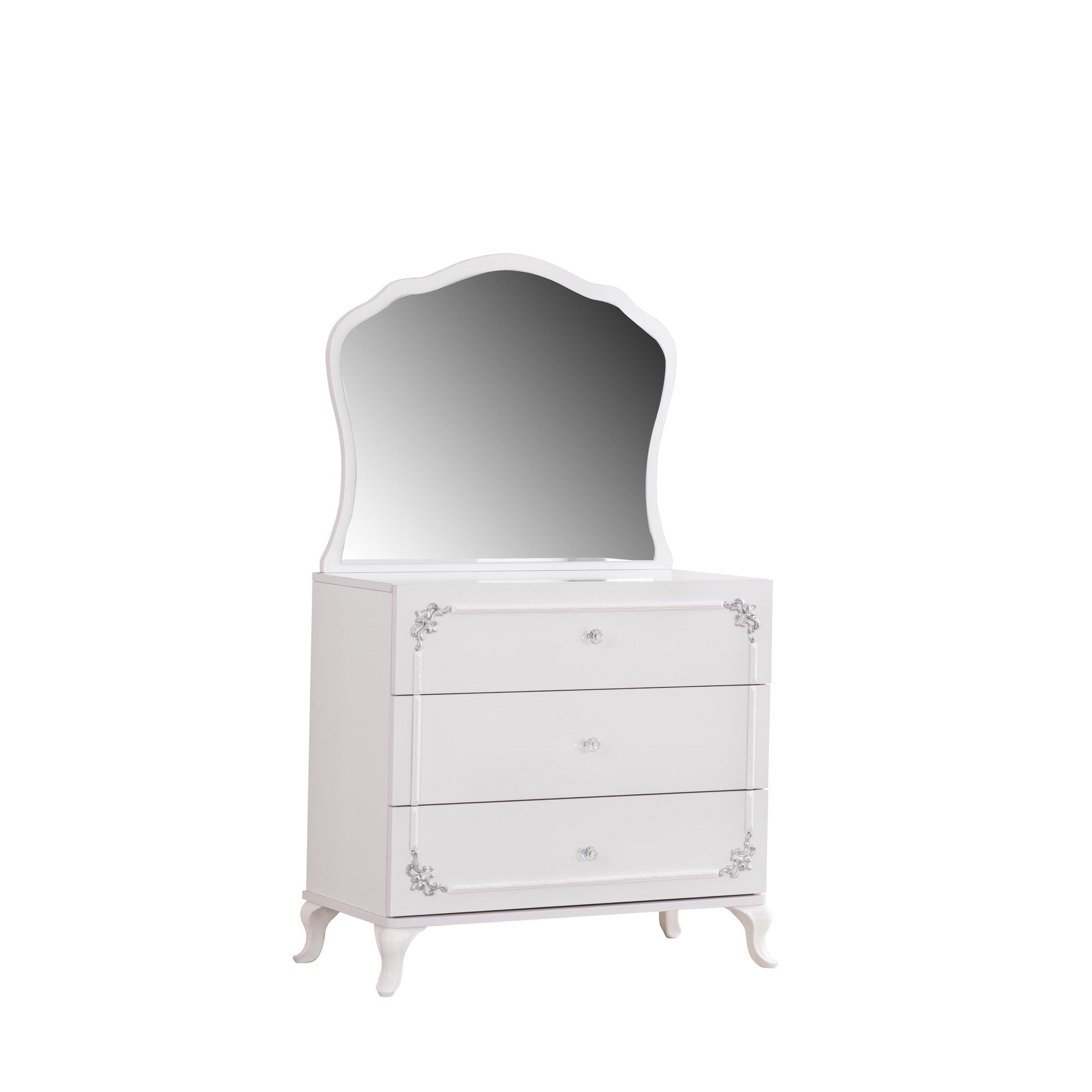 İnci Genç Odası 3 Kapılı Dolap