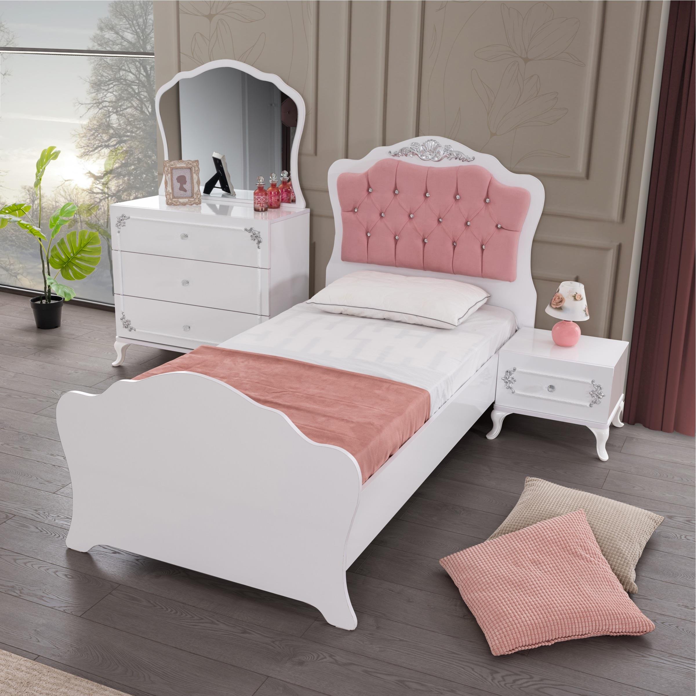 İnci Genç Odası 3 Kapılı Dolap