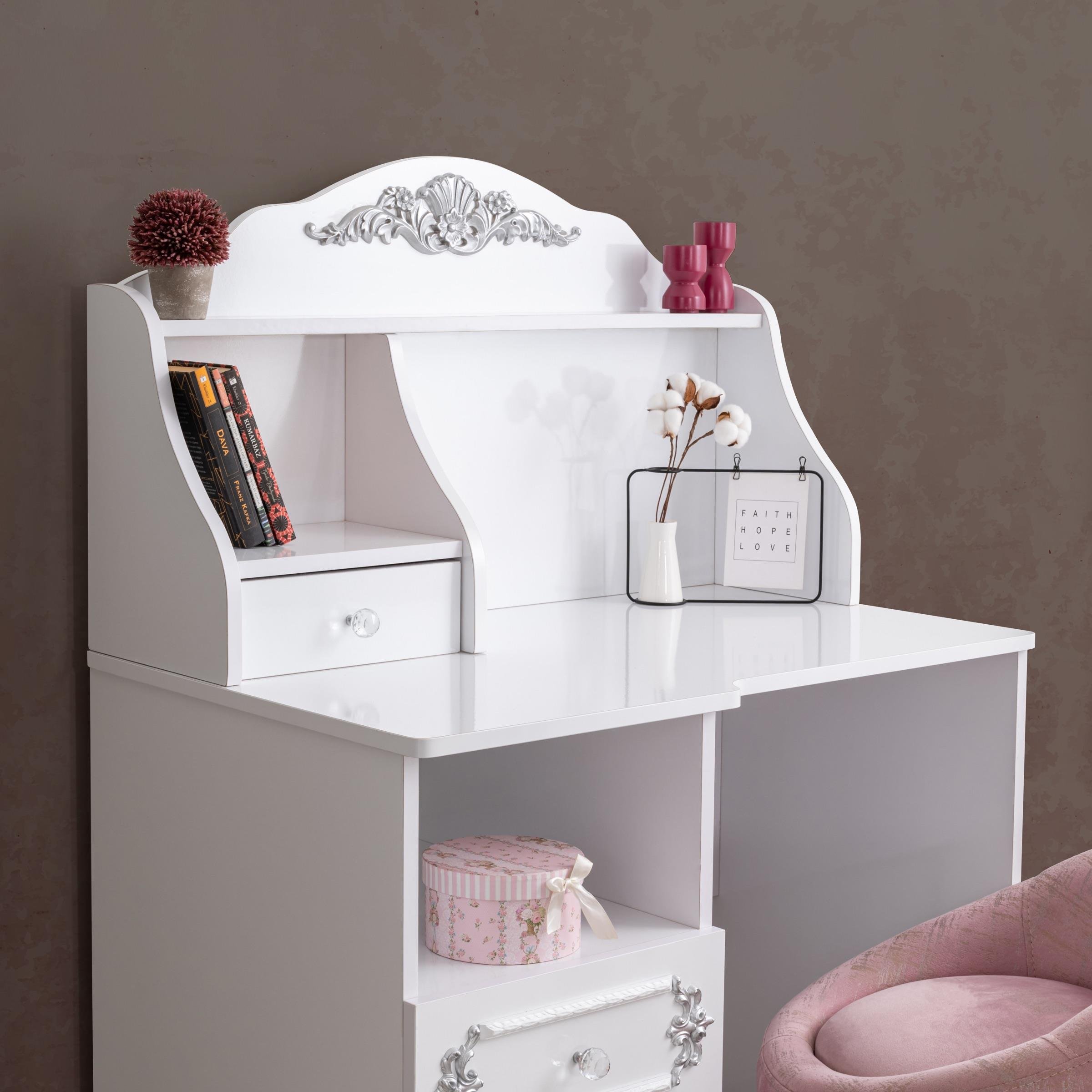 İnci Genç Odası 3 Kapılı Dolap