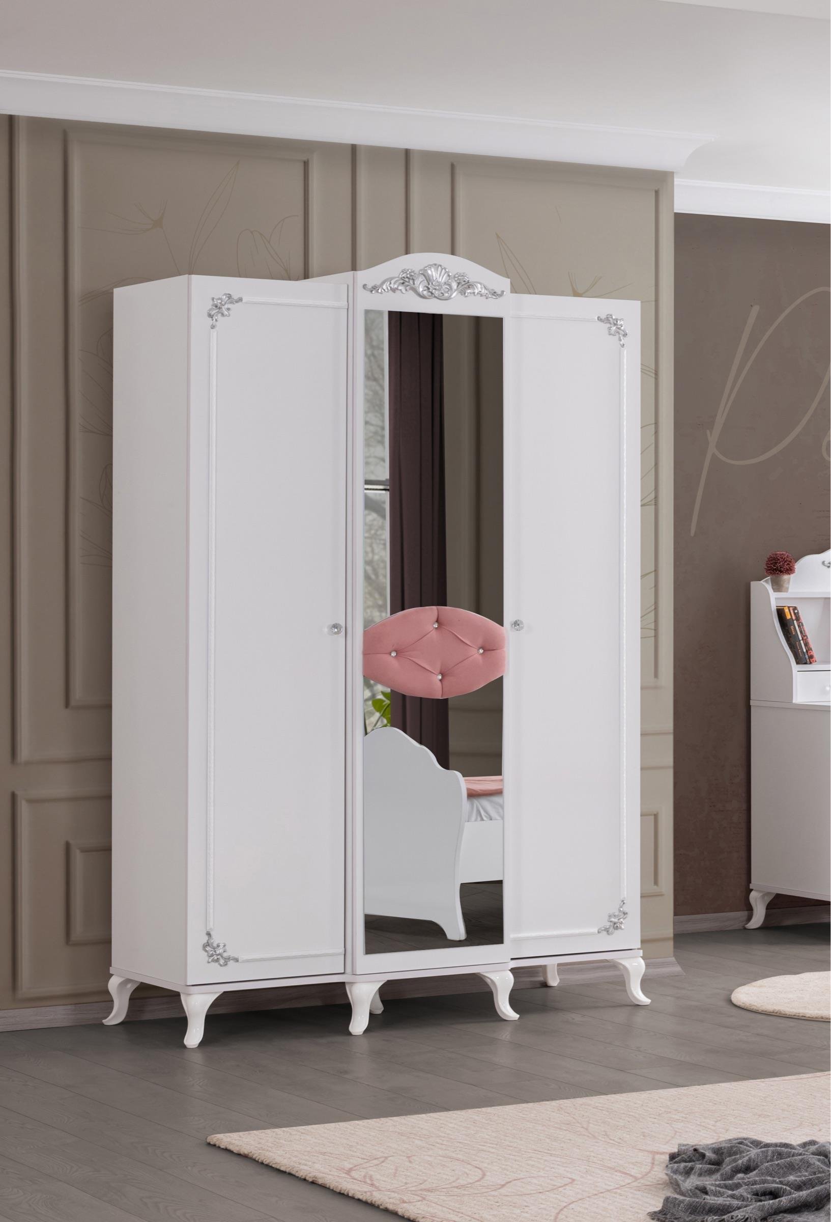 İnci Genç Odası 3 Kapılı Dolap