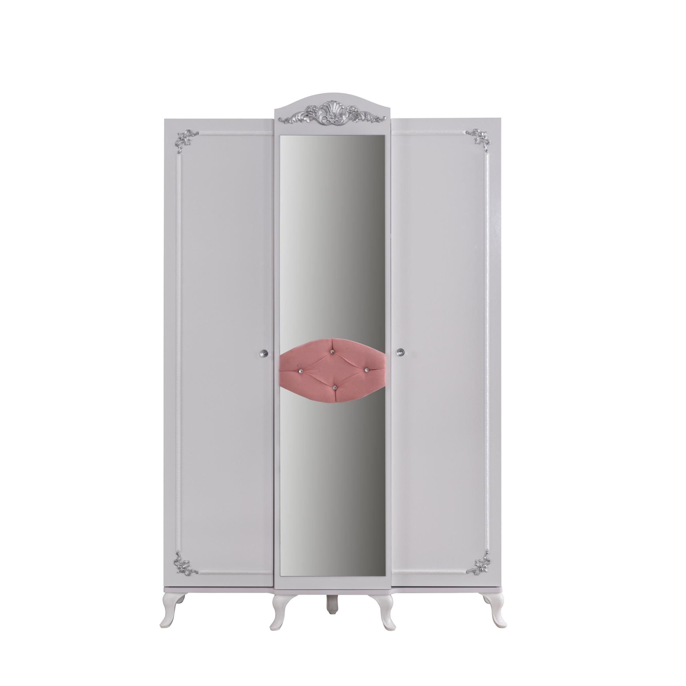 İnci Genç Odası 3 Kapılı Dolap