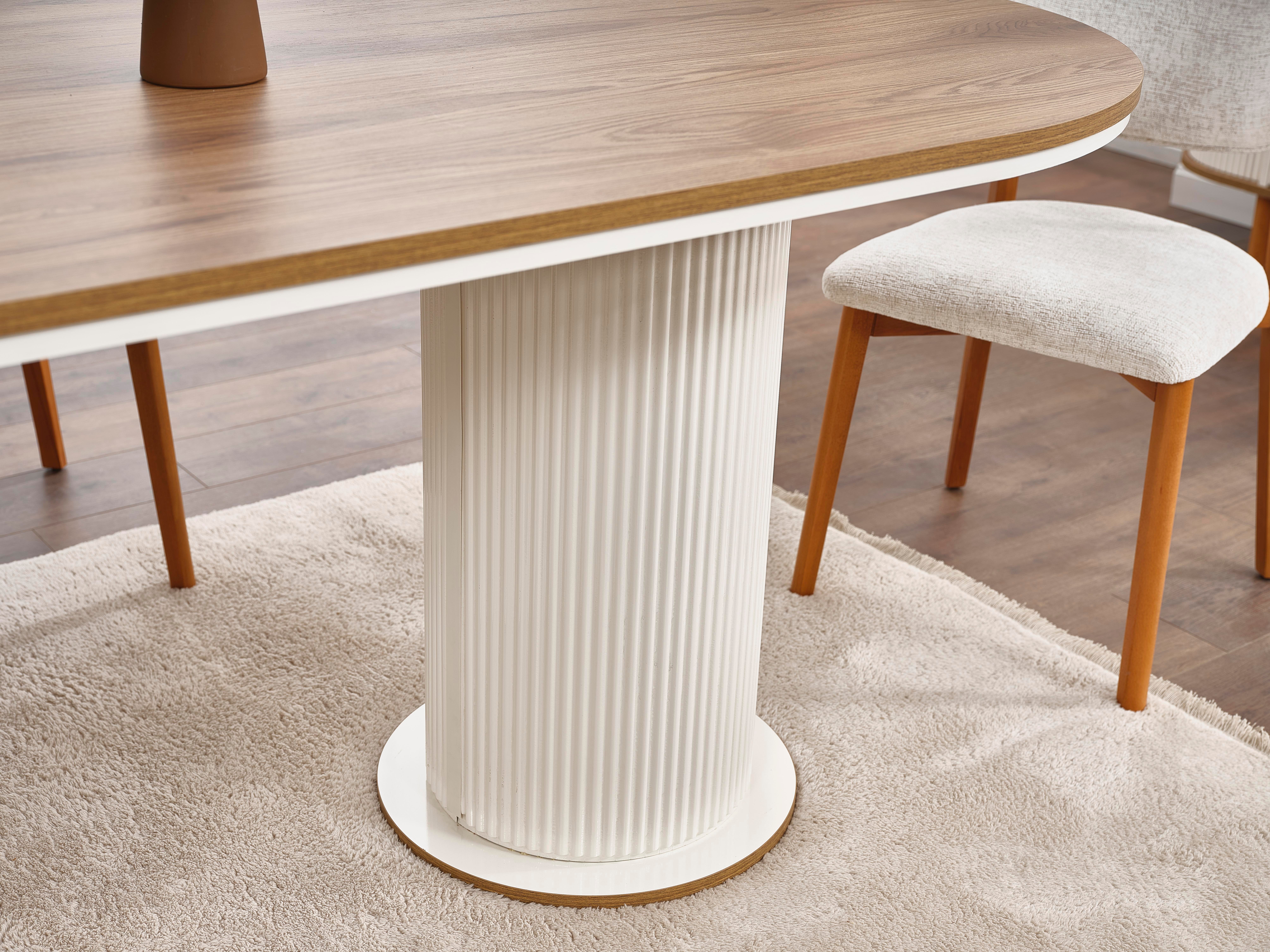 Oslo Mdf Yemek Odası Takımı