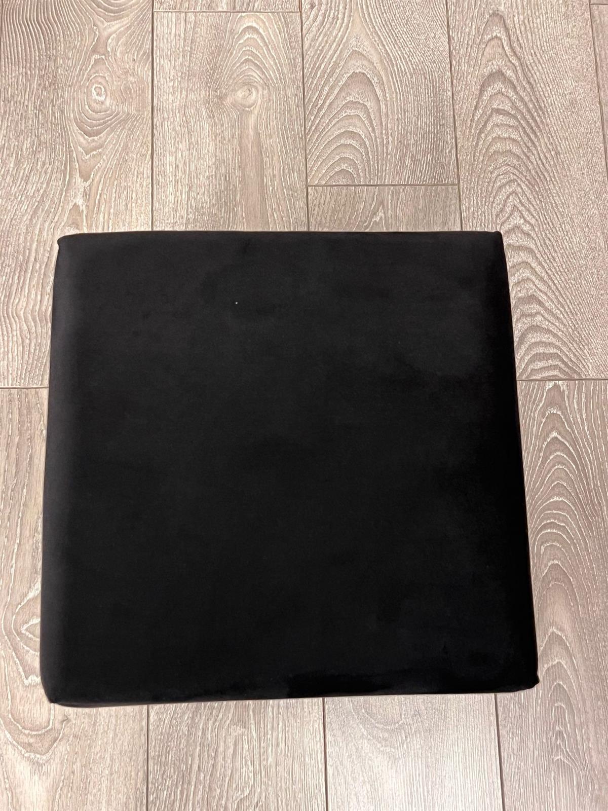 Rectangle Siyah Puf