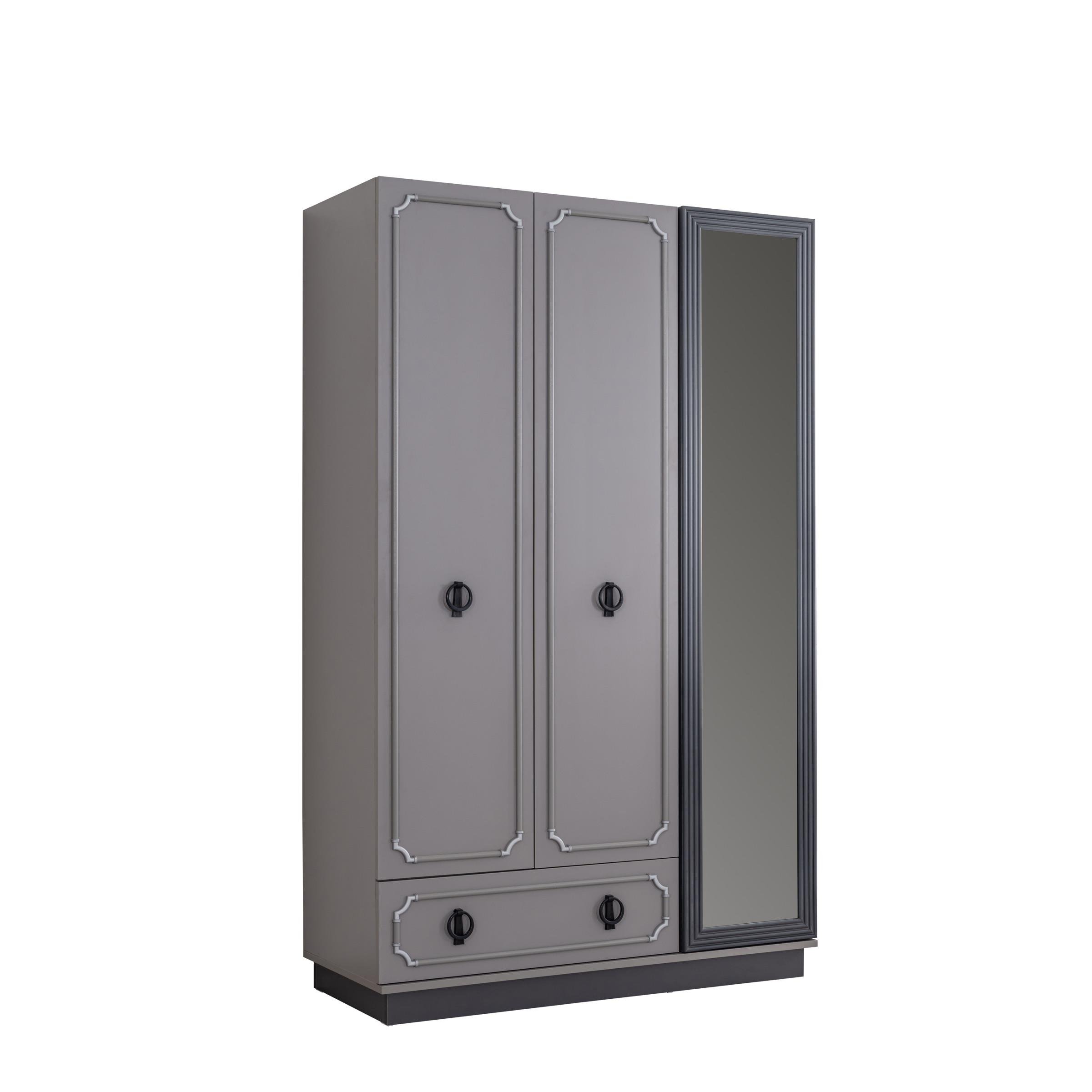 Stil Genç Odası 4 Kapılı Dolap