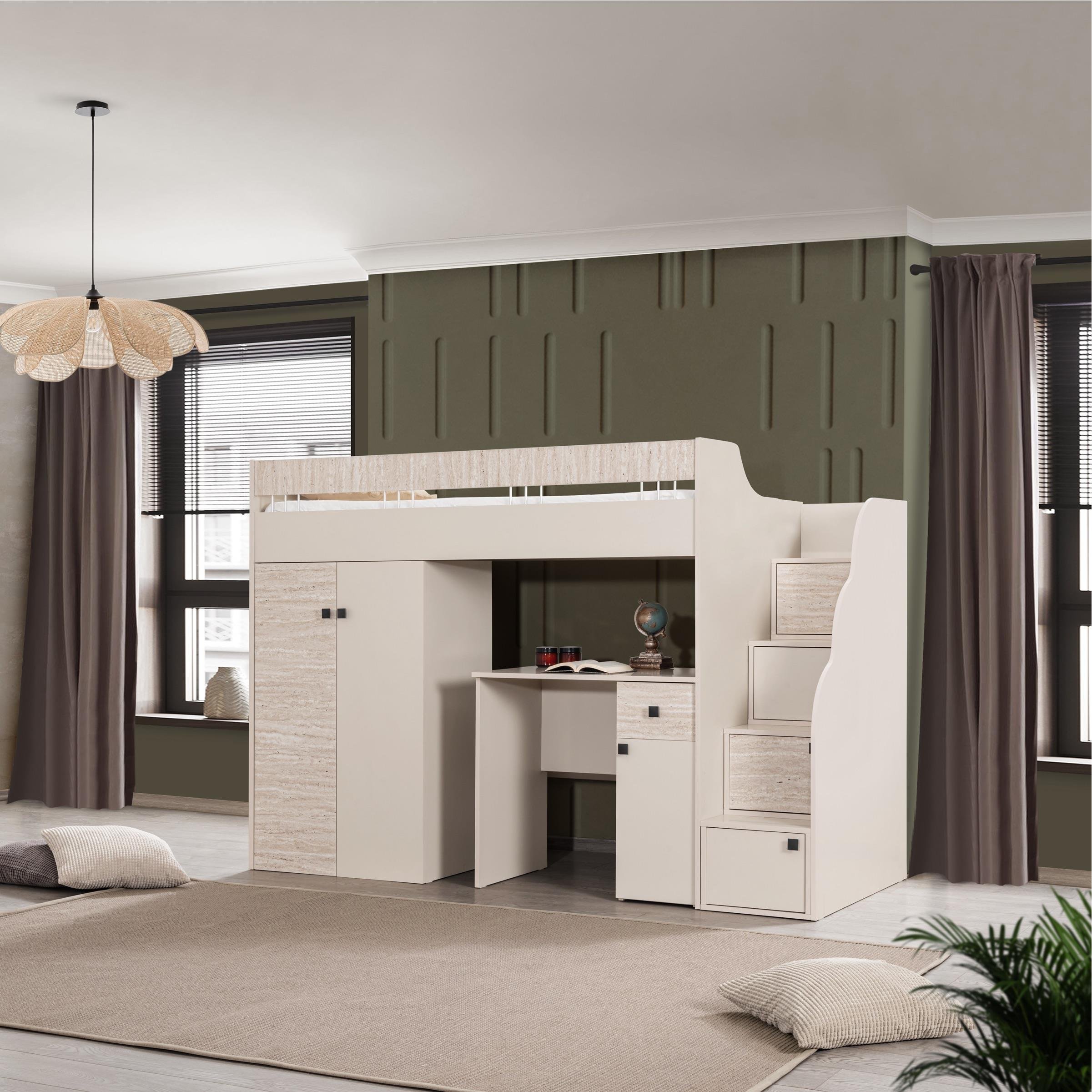 Story Ranzalı Genç Odası 3 Kapılı Dolap