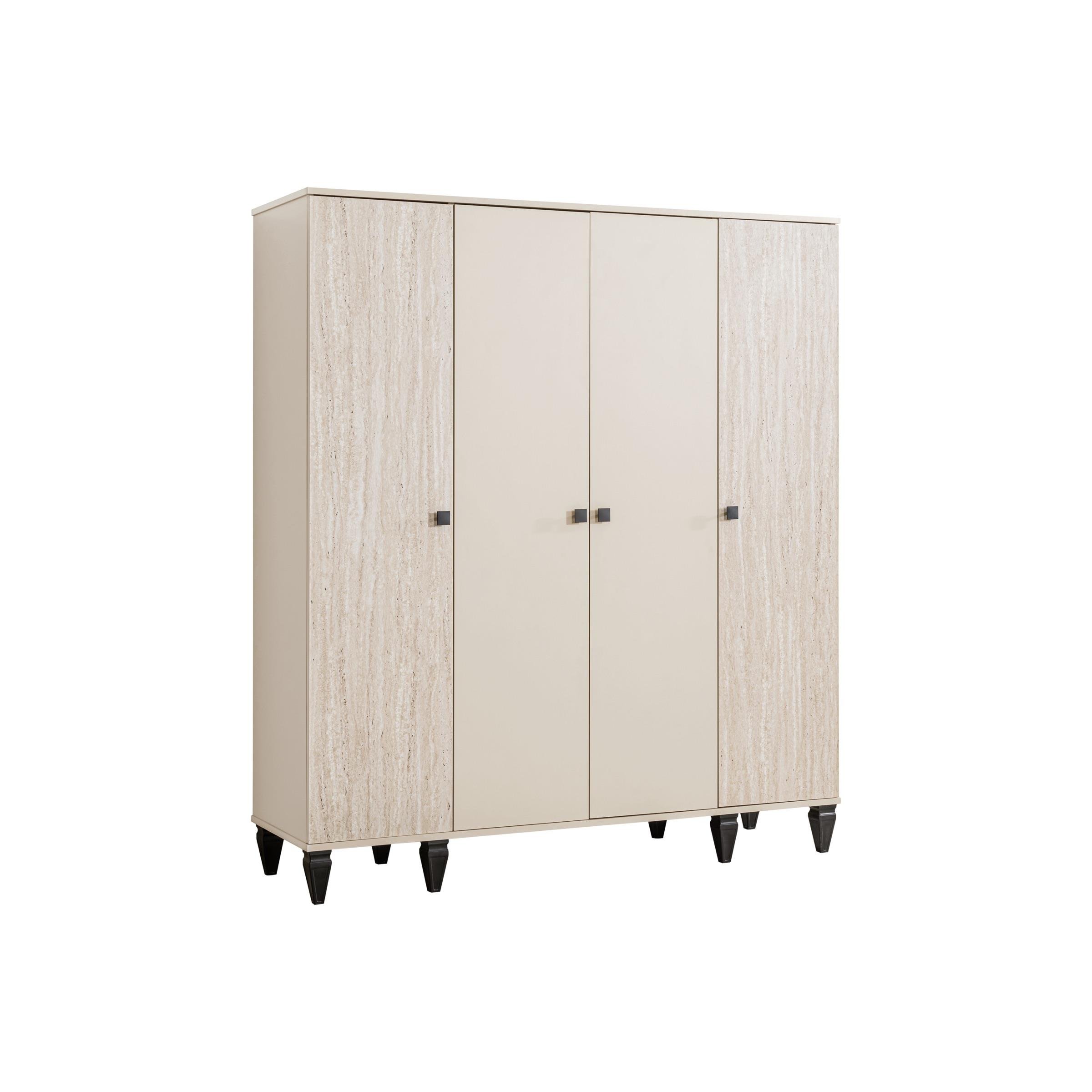 Story Ranzalı Genç Odası 4 Kapılı Dolap