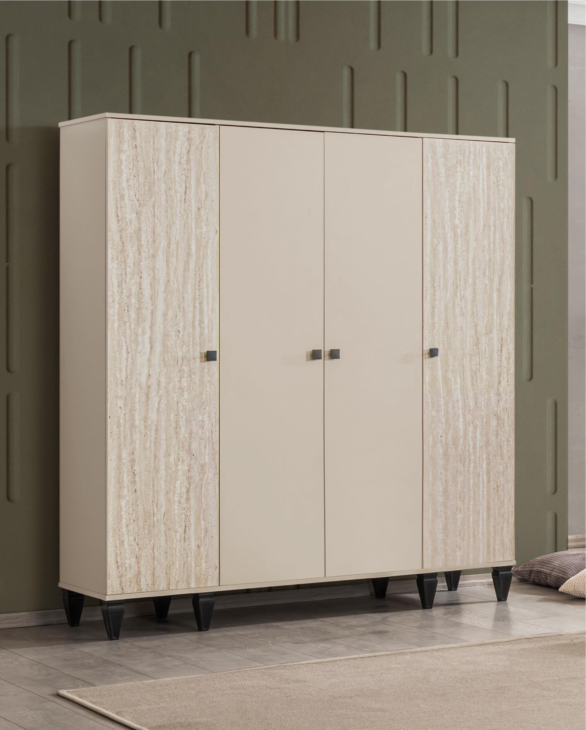 Story Ranzalı Genç Odası 4 Kapılı Dolap