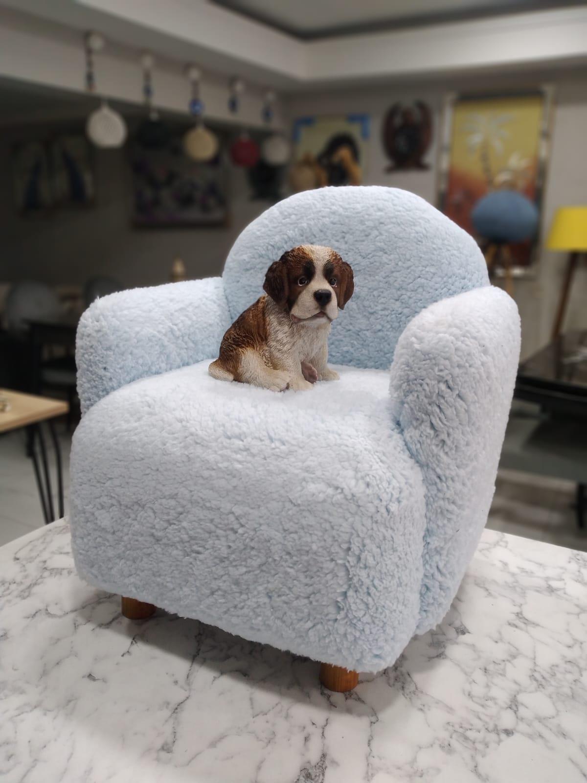 Teddy Ahşap Ayaklı Çocuk Koltuk 