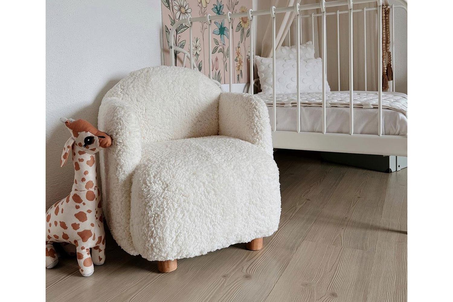 Teddy Ahşap Ayaklı Çocuk Koltuk