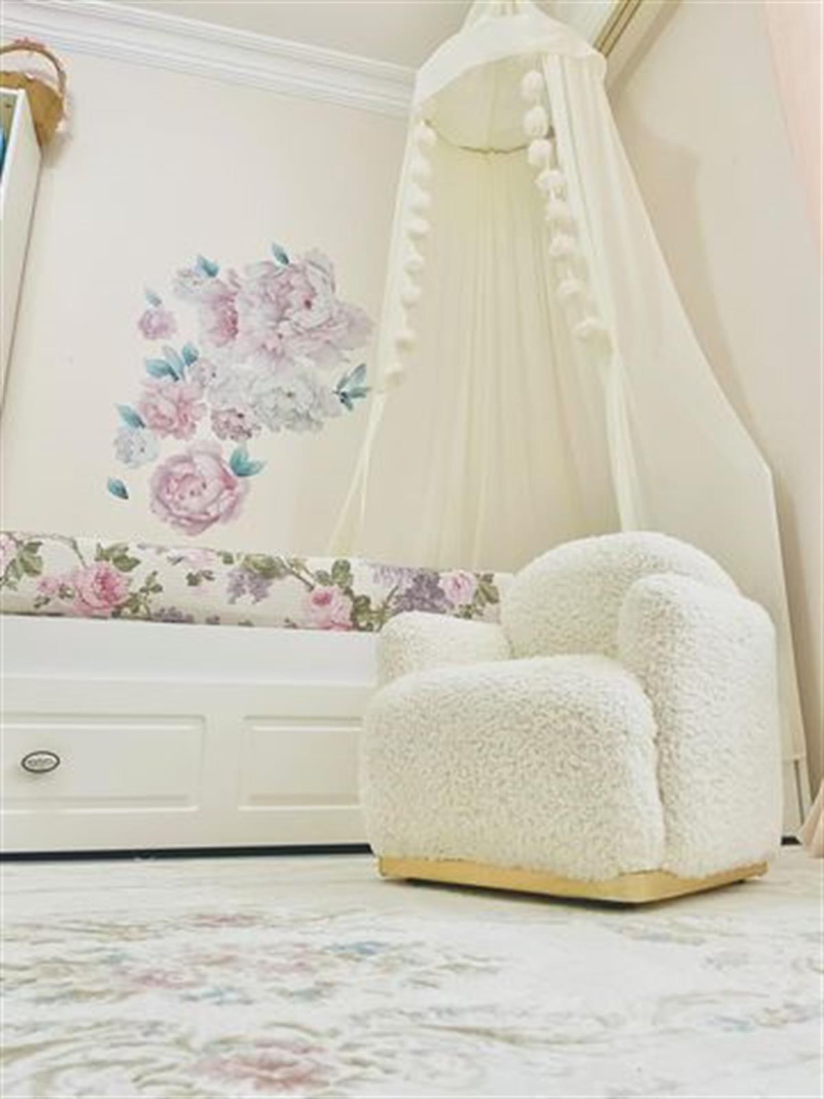 Teddy Gold Ayaklı Çocuk Koltuk