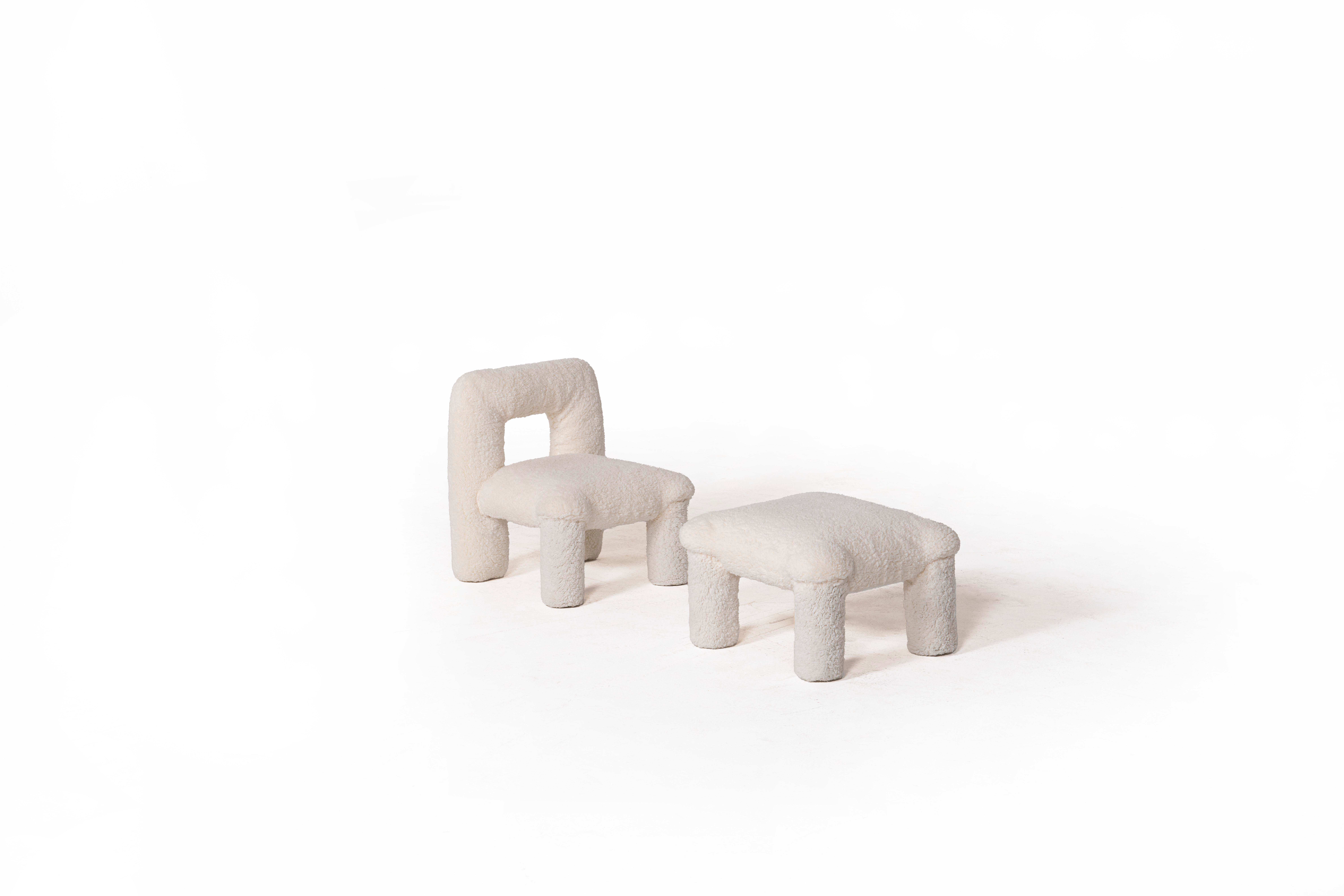 Tiny Çocuk Sandalyesi Ve Pufu