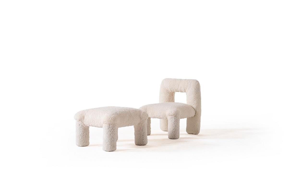 Tiny Çocuk Sandalyesi Ve Pufu