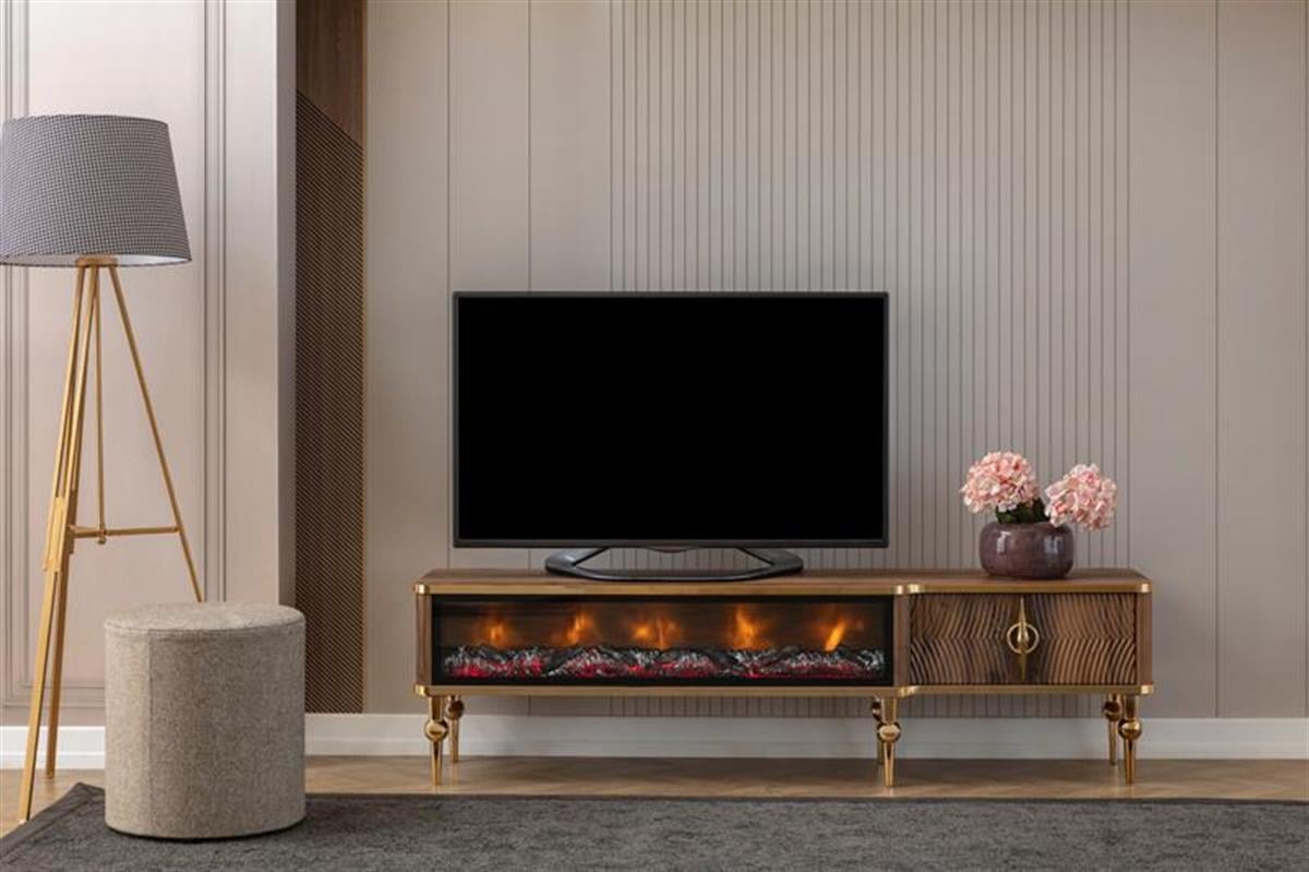 Uno Şomineli Tv Ünitesi 