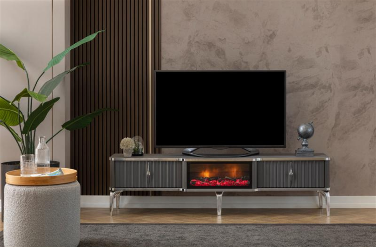 Uno Şomineli Tv Ünitesi 