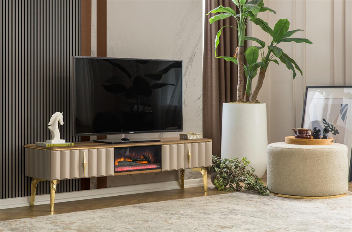 Uno Şomineli Tv Ünitesi 