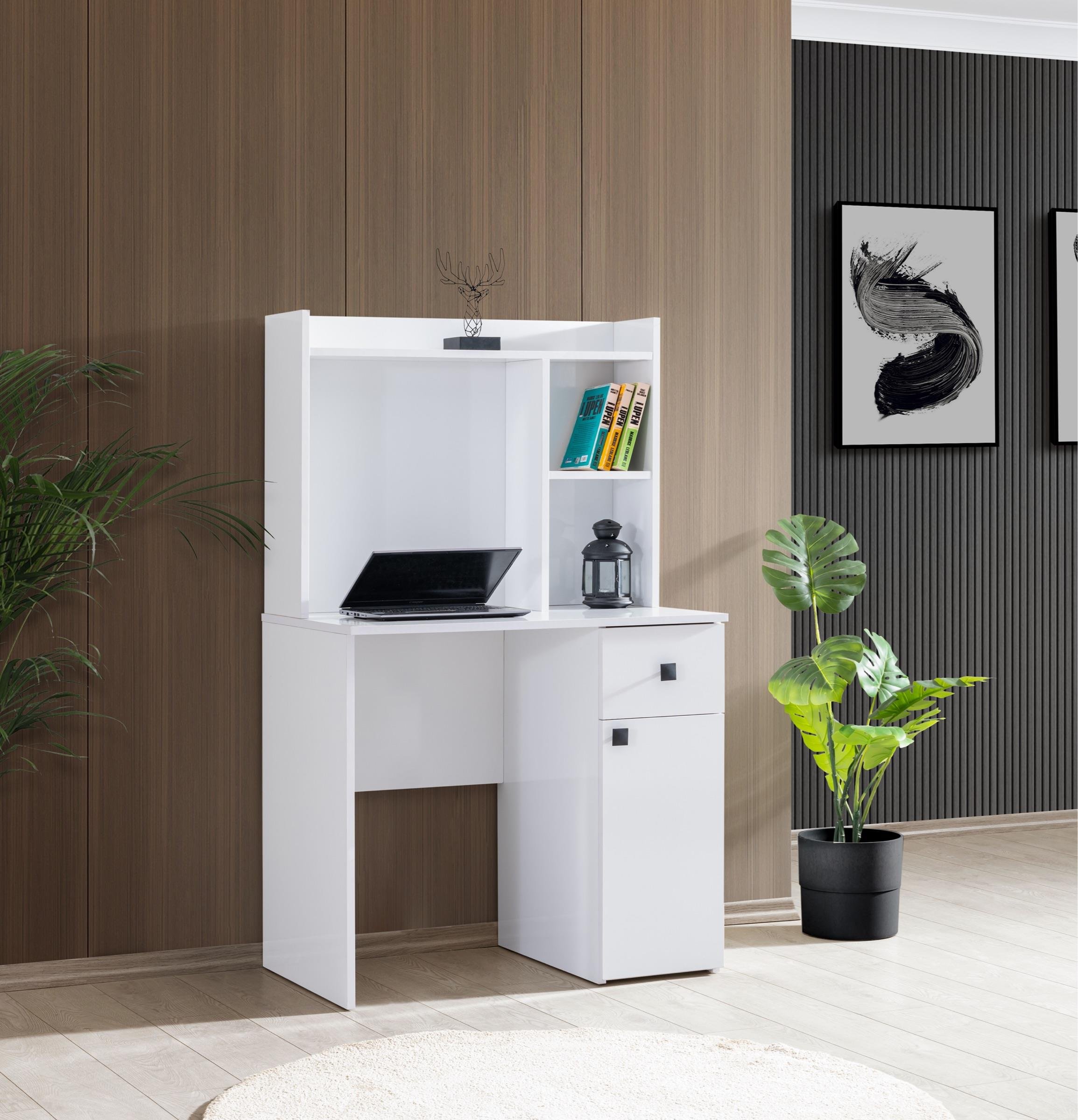 White Genç Odası 3 Kapılı Dolap