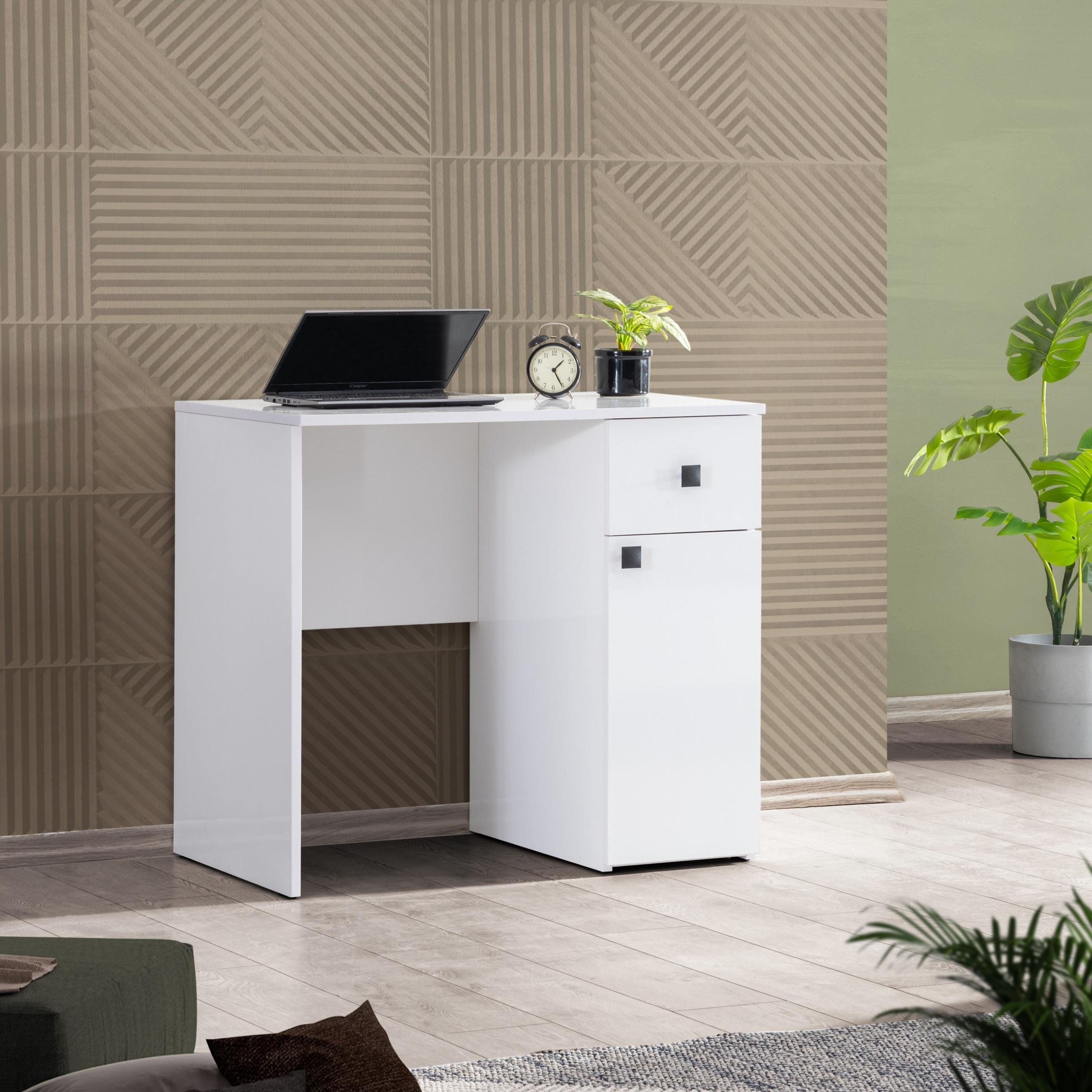 White Ranzalı Genç Odası 3 Kapılı Dolap