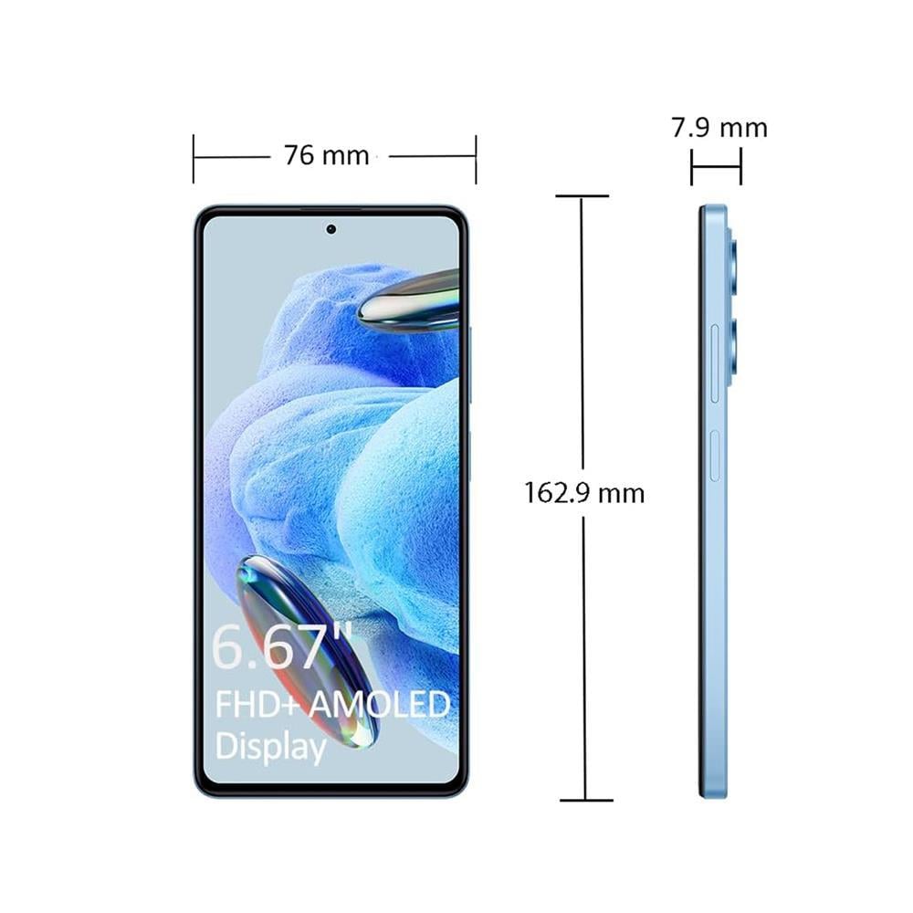 Xiaomi Redmi Note 12 Pro 5G Mavi 8GB 256GB İthalatçı Garantili