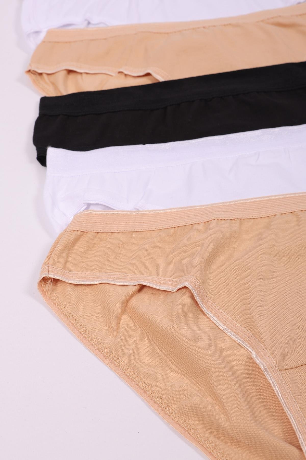 Kadın 6'lı Likralı Arzu Bikini Seti