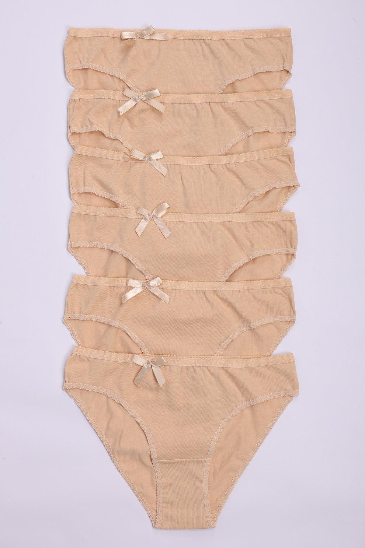 Kadın 6'lı Likralı Zümra Bikini Seti