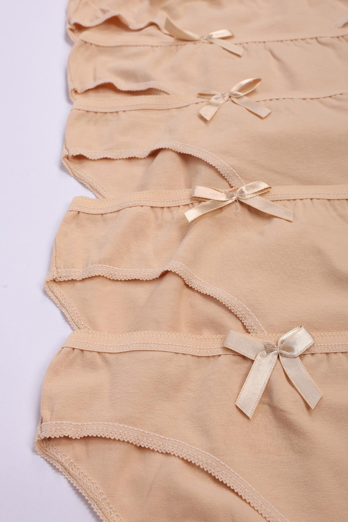 Kadın 6'lı Likralı Zümra Bikini Seti