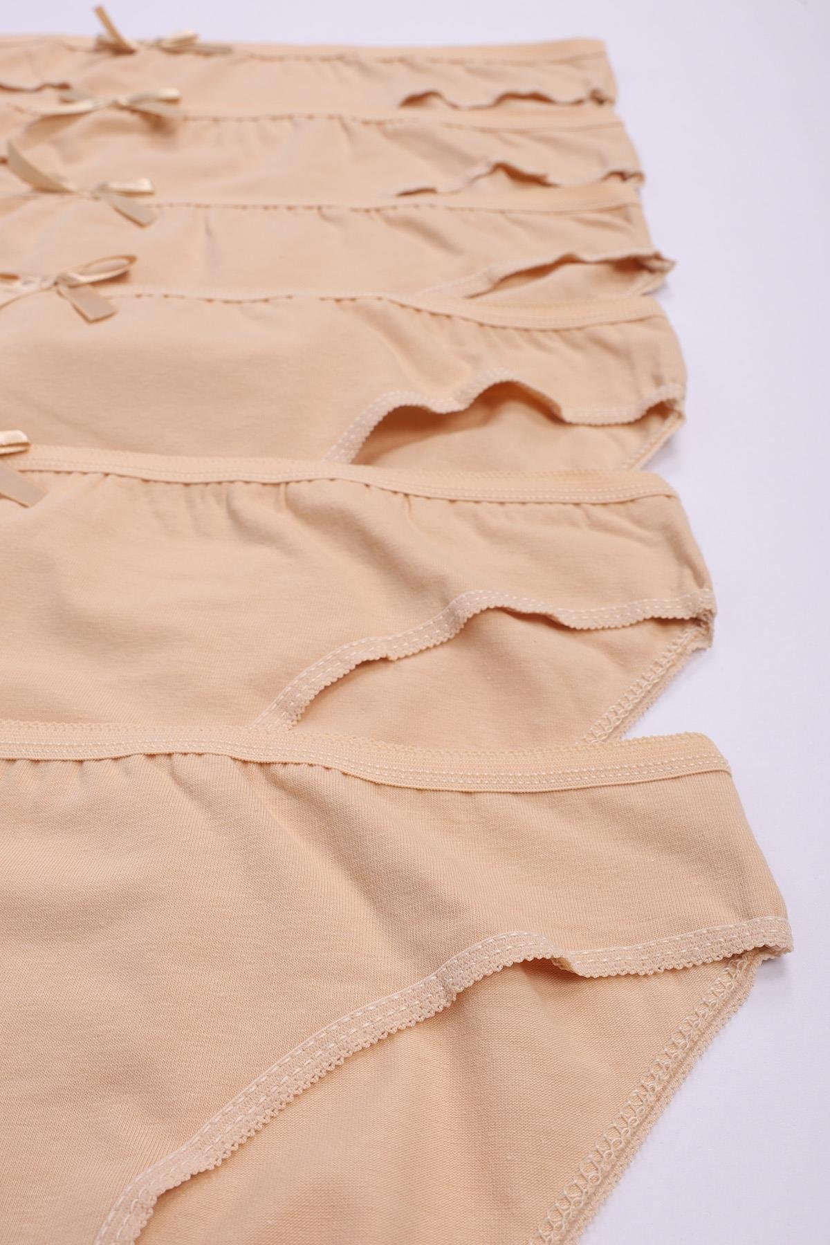 Kadın 6'lı Likralı Zümra Bikini Seti