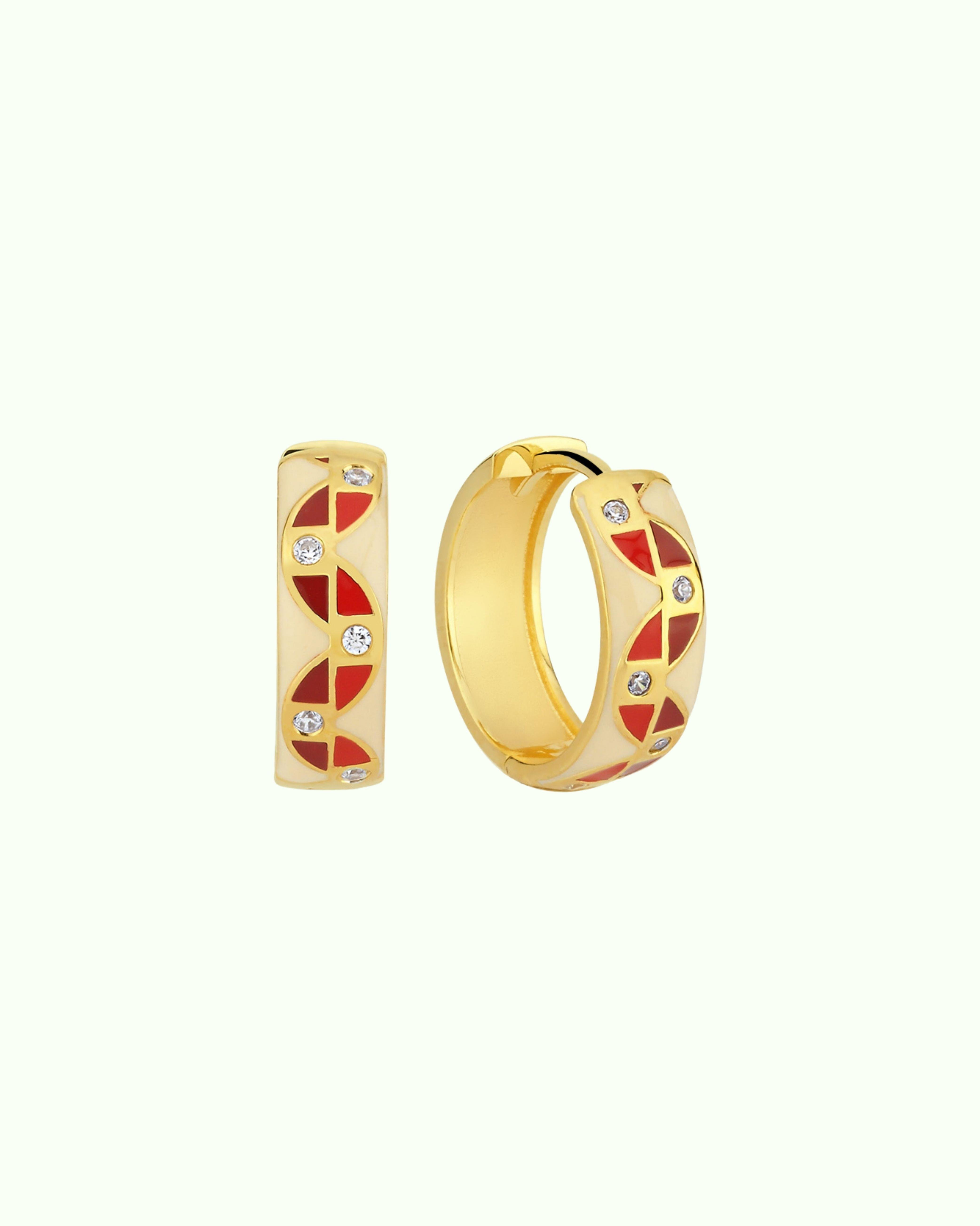 Color Burst Earrings