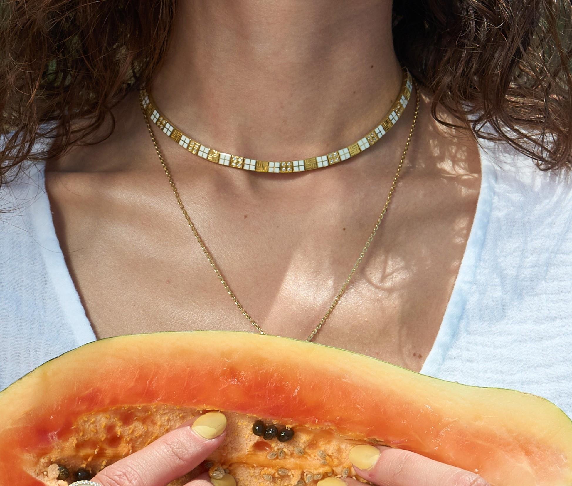 Euphoric Reflection Chocker Kolye