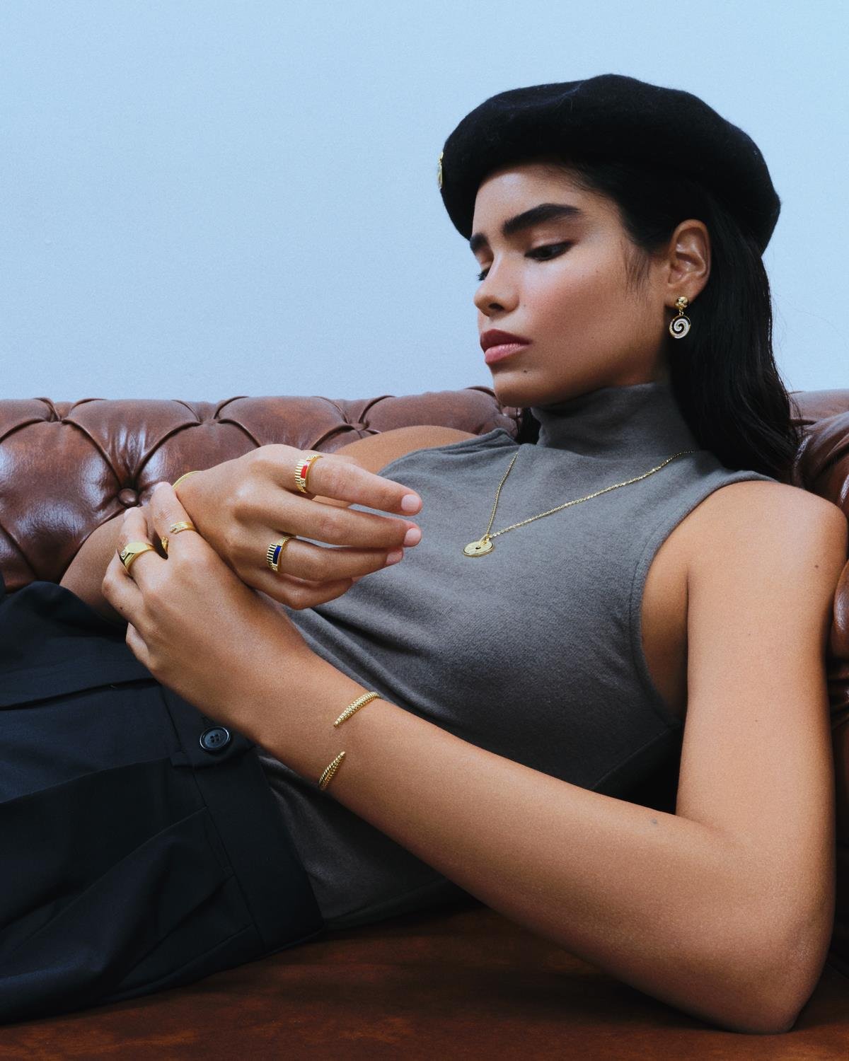 Iconic Spiral Cuff Bileklik