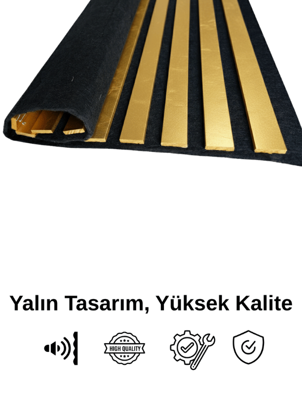  AKUSTİK DUVAR  PANELİ 50x275 cm + Ücretsiz Kaargo 