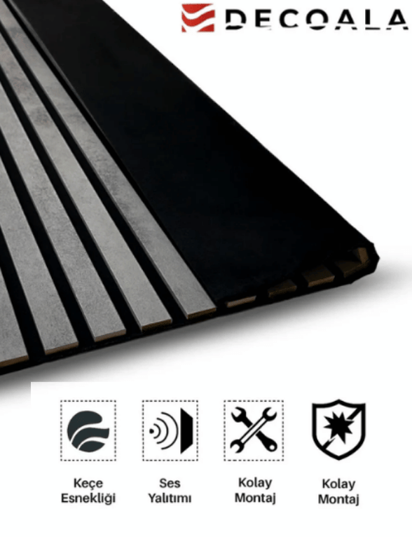  AKUSTİK DUVAR  PANELİ 50x275 cm + Ücretsiz Kaargo 