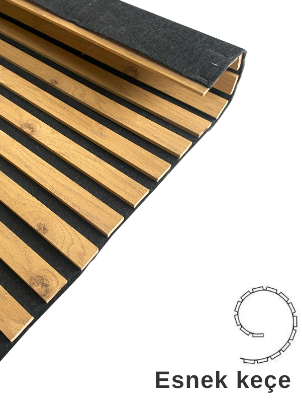 Açık Meşe AKUSTİK LAMBRİ 100x275 cm