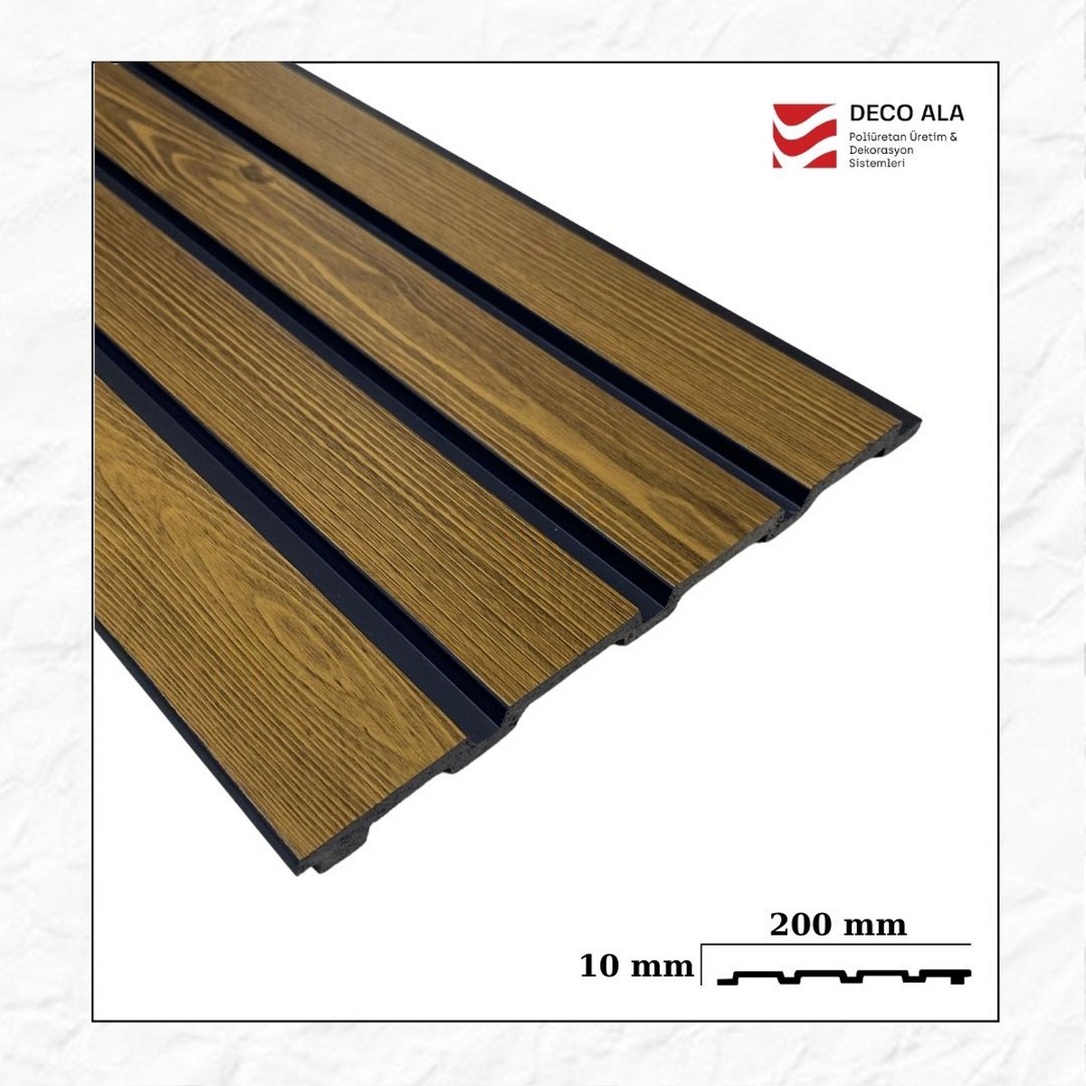20 cm Supra Meşe Lambri